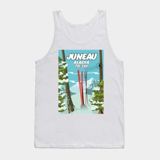 Juneau Alaska To Ski Tank Top